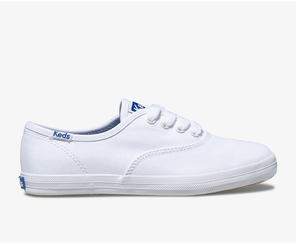 Kids Keds Sneakers - Champion CVO - White - 8705-ZVCLW